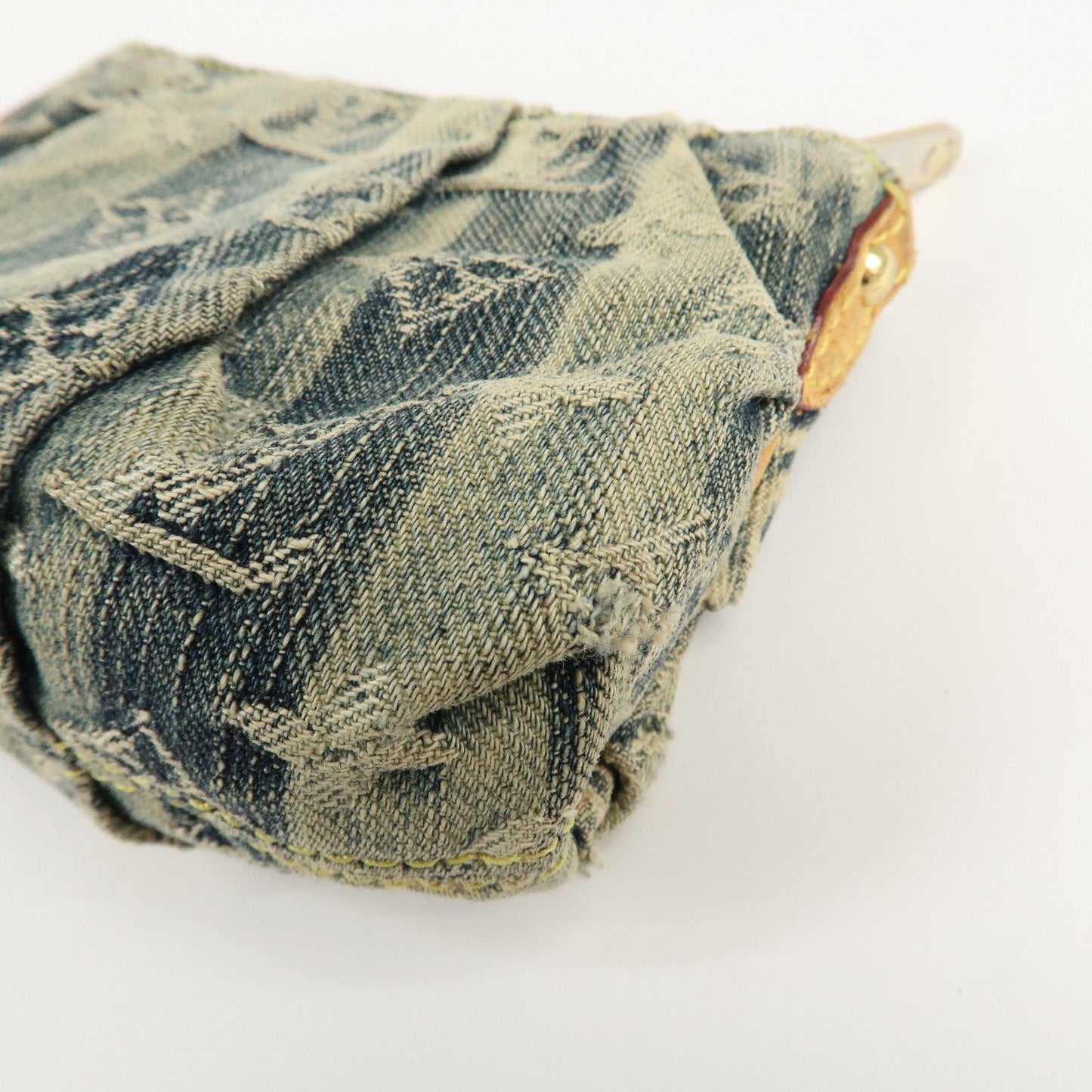 Louis Vuitton Monogram Denim Trousse Raye Pouch Blue M95335