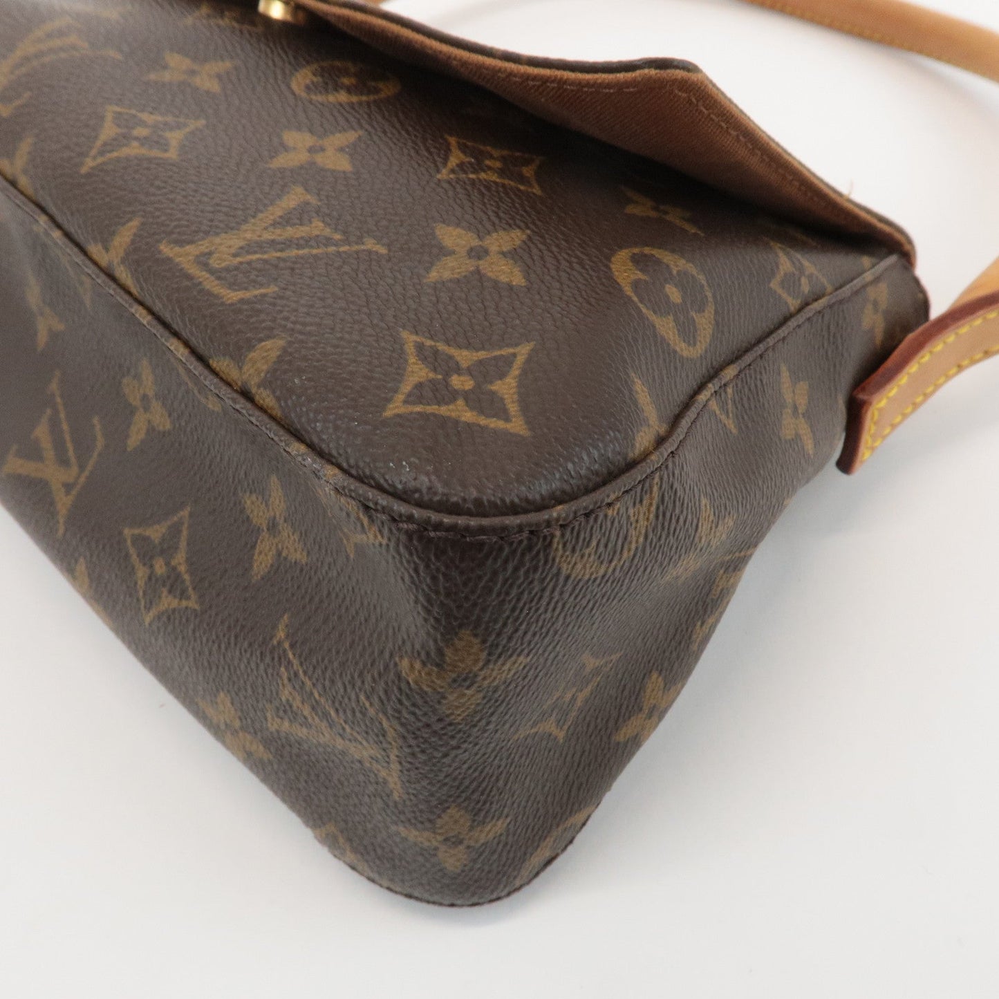 Louis Vuitton Monogram Mini Looping Shoulder Bag Brown M51147