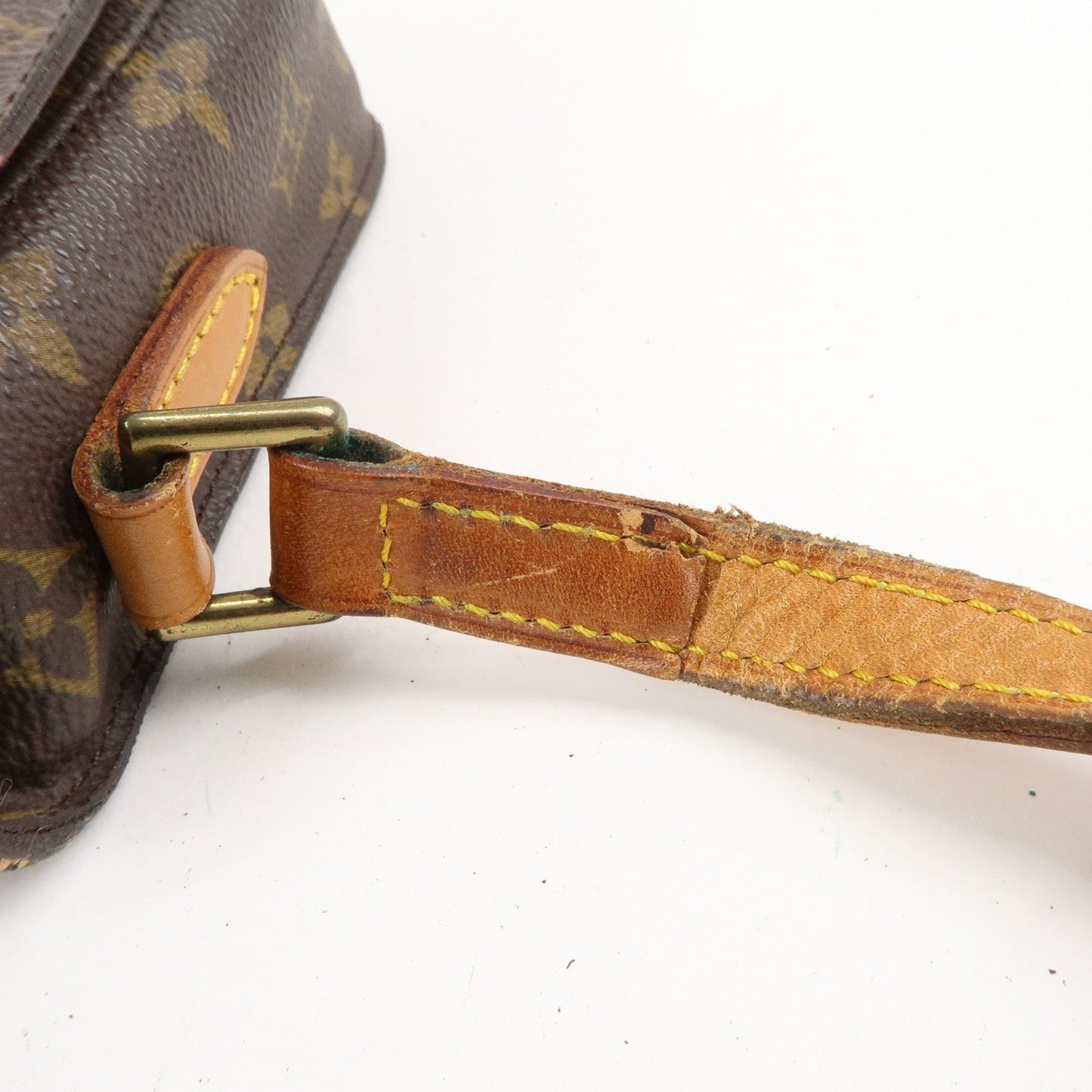 Louis Vuitton Monogram Saint Cloud MM Shoulder Bag Brown M51243