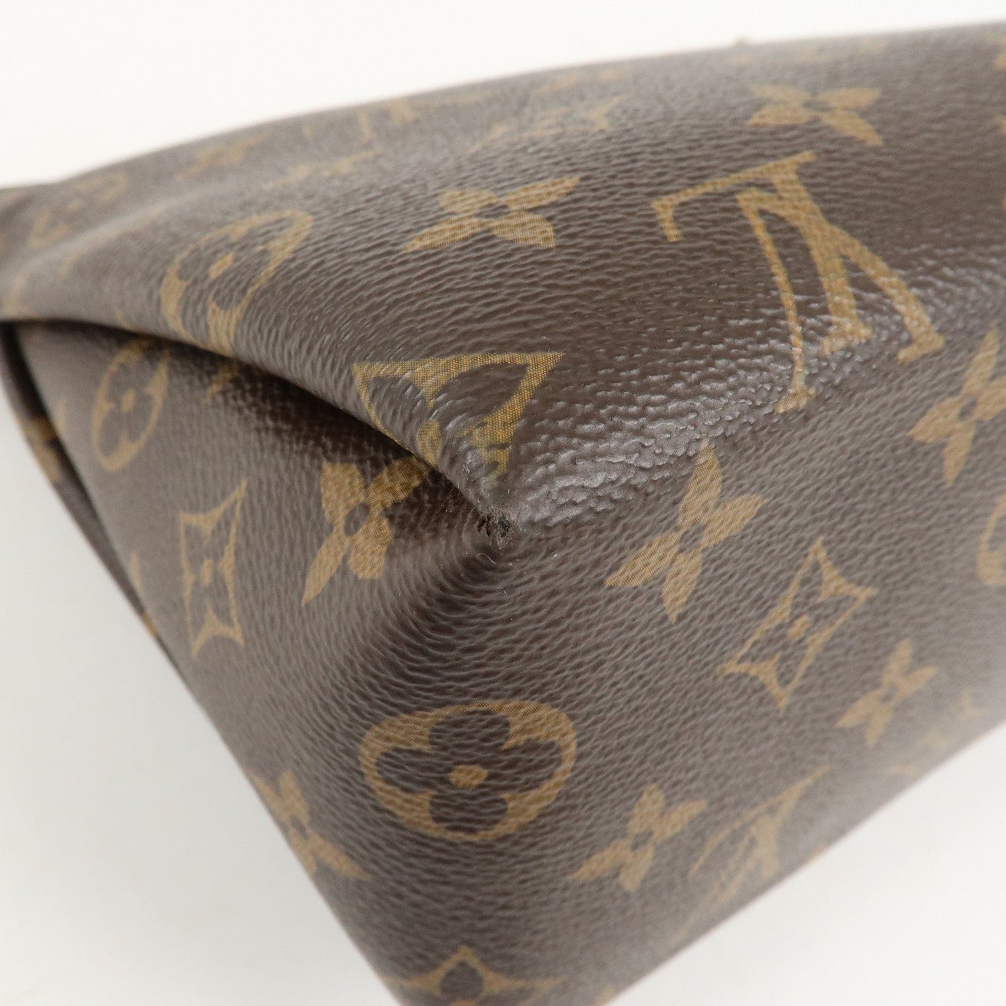Louis Vuitton Monogram Pallas Beauty Case Brown Red M64123