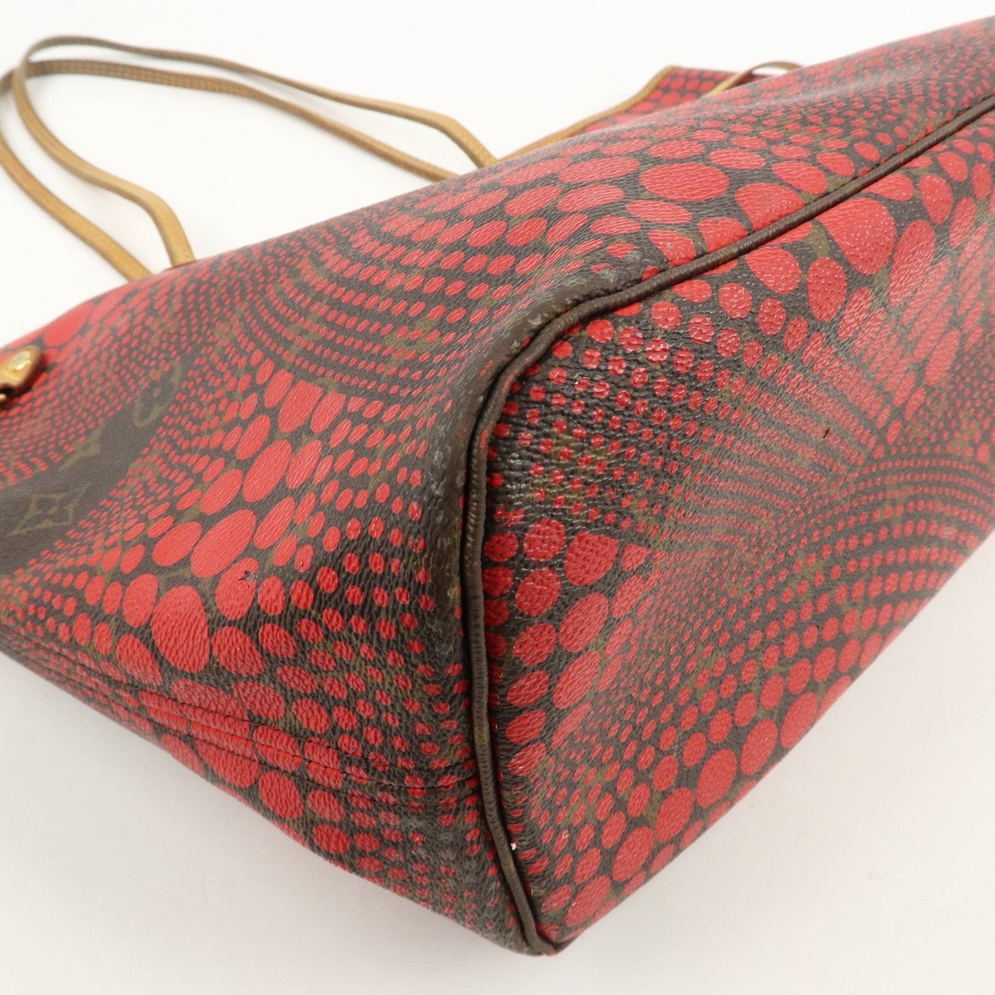 Louis Vuitton Rouge Pumpkin Dots Yayoi Kusama Neverfull MM M40686