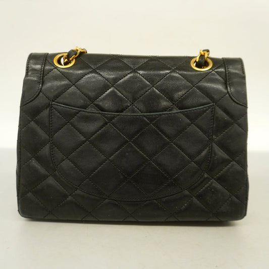 Chanel Matelasse Paris Limited Chain Lambskin Black
