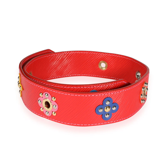 Louis Vuitton Louis Vuitton Coquelicot Epi Mechanical Flowers Bandoulière Shoulder Strap