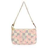 Louis Vuitton Louis Vuitton Damier Azur Tahitienne Mini Pochette Accessoires