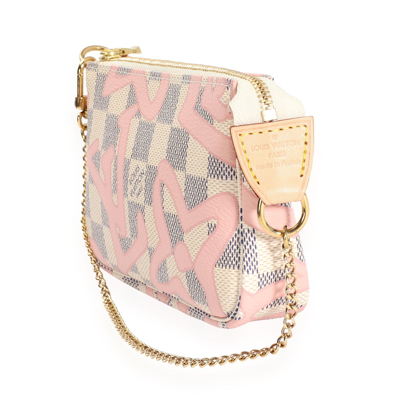 Louis Vuitton Louis Vuitton Damier Azur Tahitienne Mini Pochette Accessoires