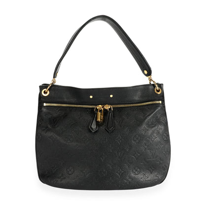 Louis Vuitton Louis Vuitton Black Monogram Empreinte Spontini Bag