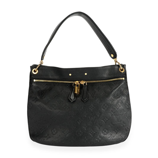 Louis Vuitton Louis Vuitton Black Monogram Empreinte Spontini Bag