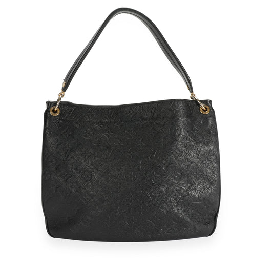 Louis Vuitton Louis Vuitton Black Monogram Empreinte Spontini Bag