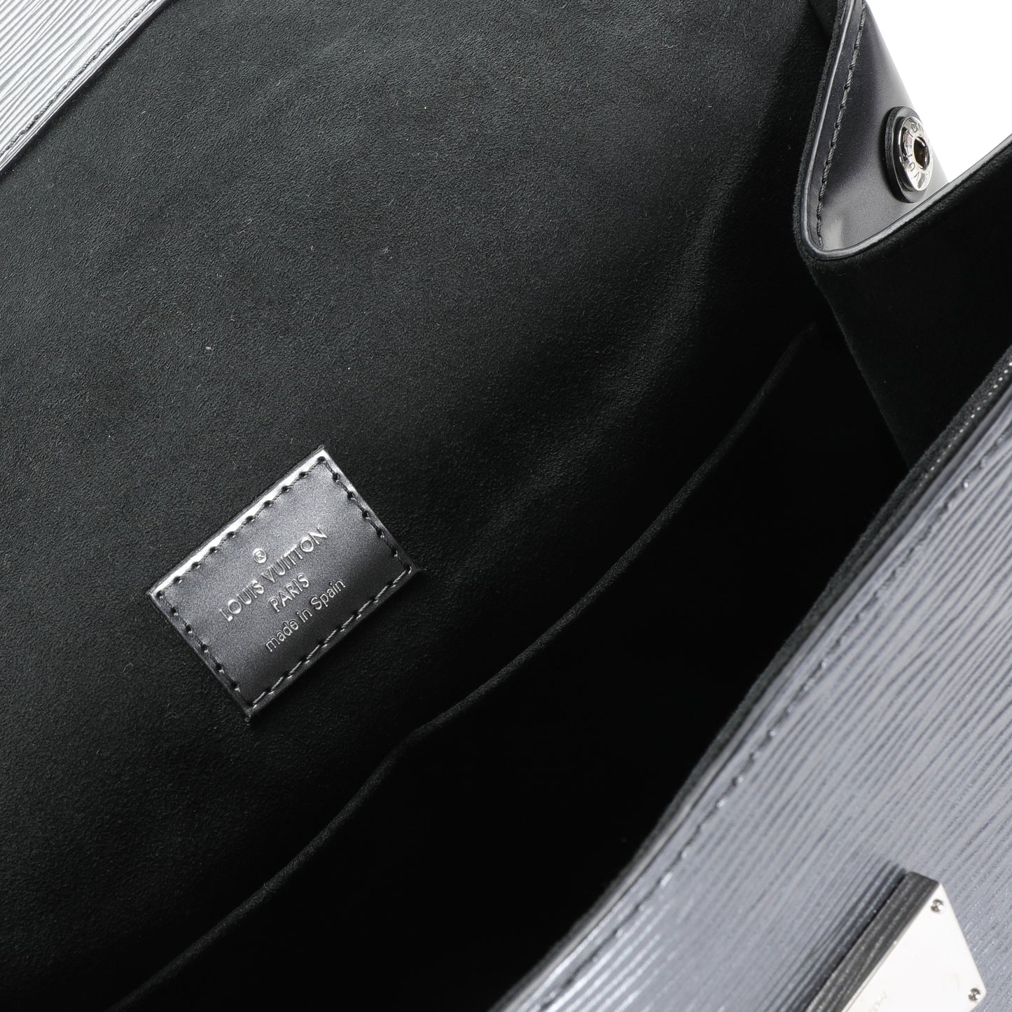 Louis Vuitton Louis Vuitton Anthracite Nacre Epi Leather Cluny MM