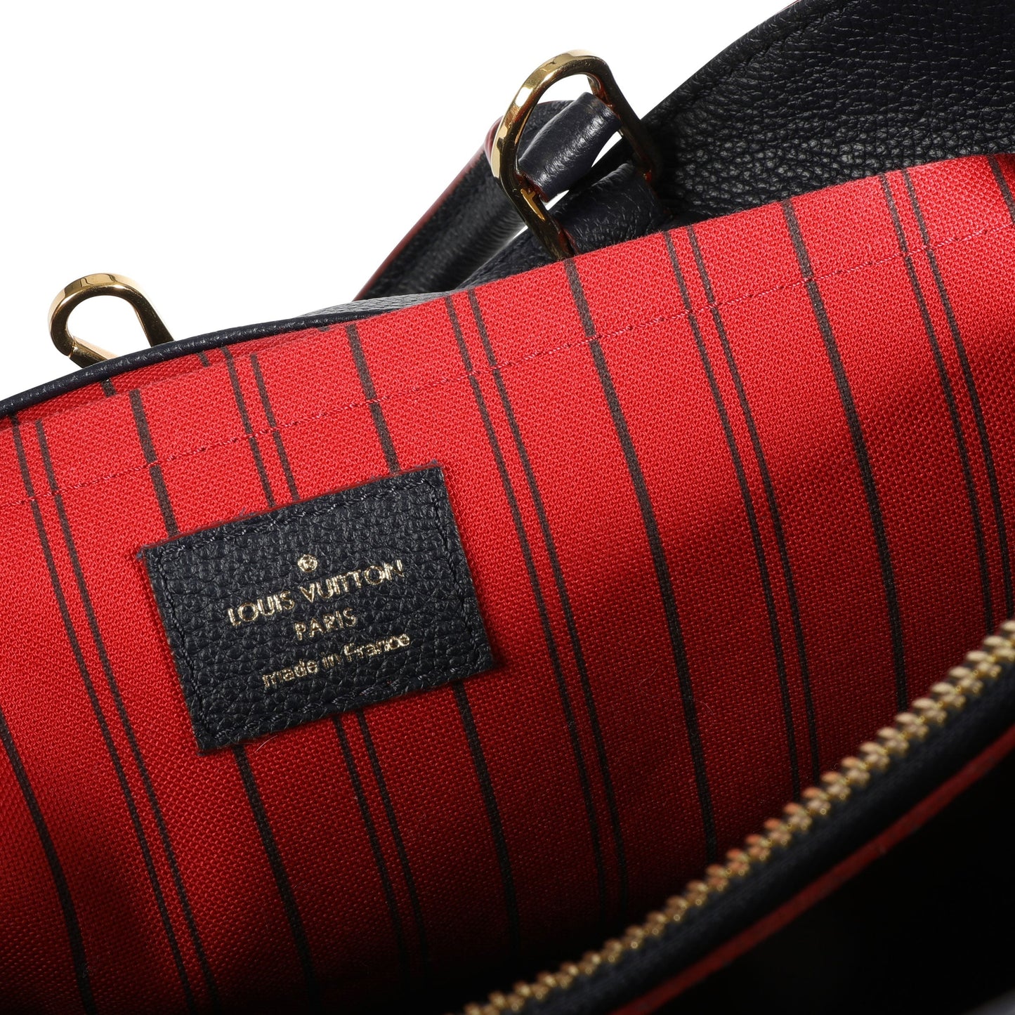 Louis Vuitton Louis Vuitton Marine Rouge Monogram Empreinte Montaigne MM