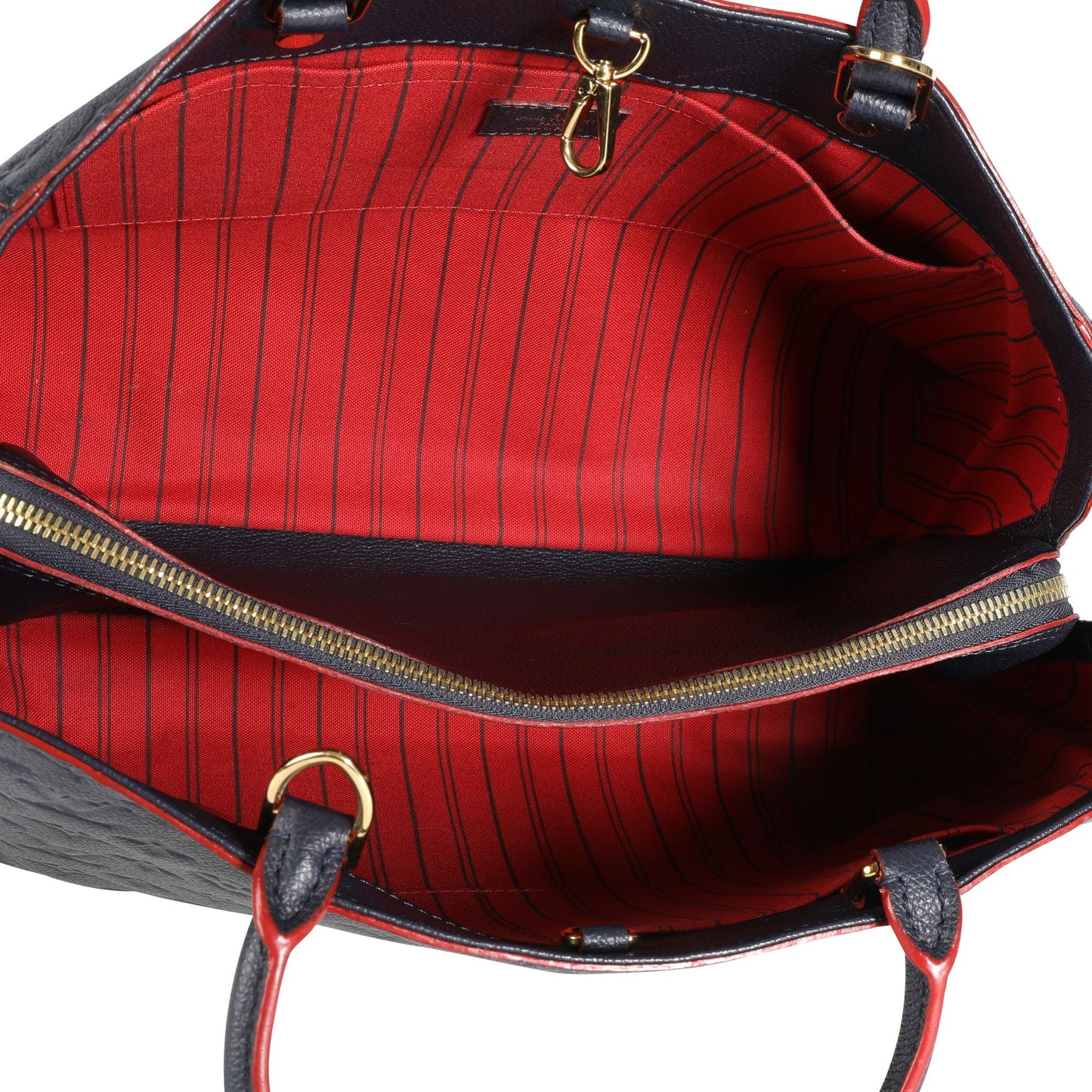 Louis Vuitton Louis Vuitton Marine Rouge Monogram Empreinte Montaigne MM