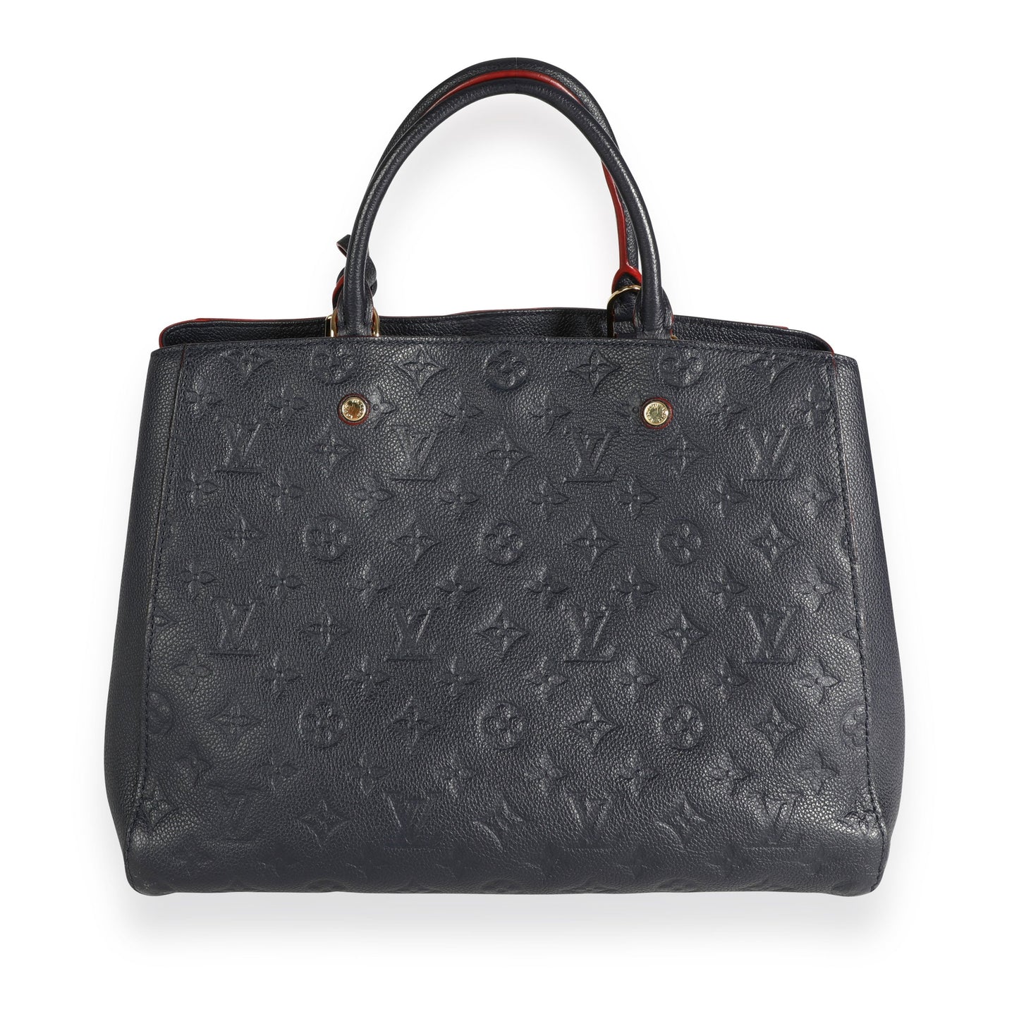 Louis Vuitton Louis Vuitton Marine Rouge Monogram Empreinte Montaigne MM