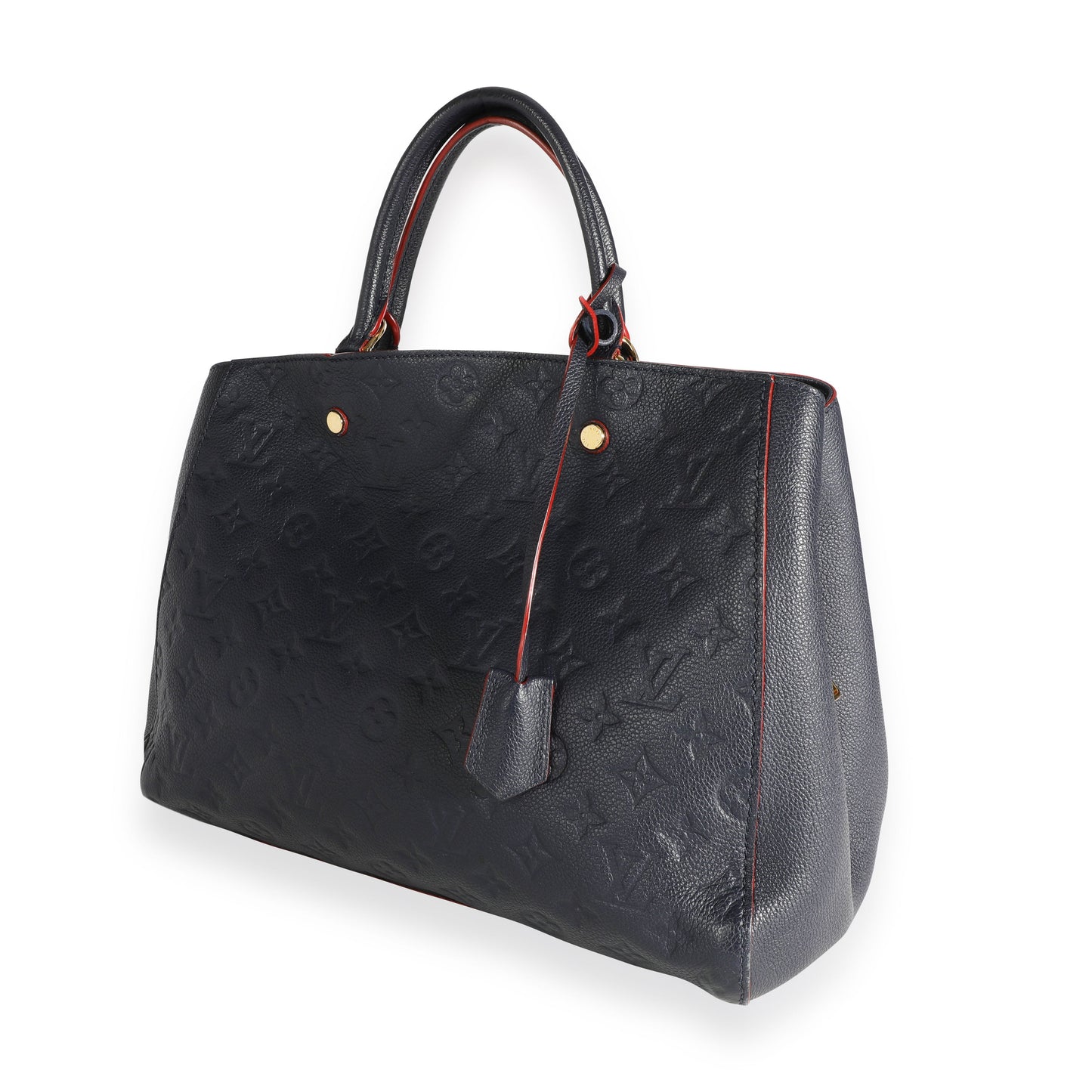 Louis Vuitton Louis Vuitton Marine Rouge Monogram Empreinte Montaigne MM