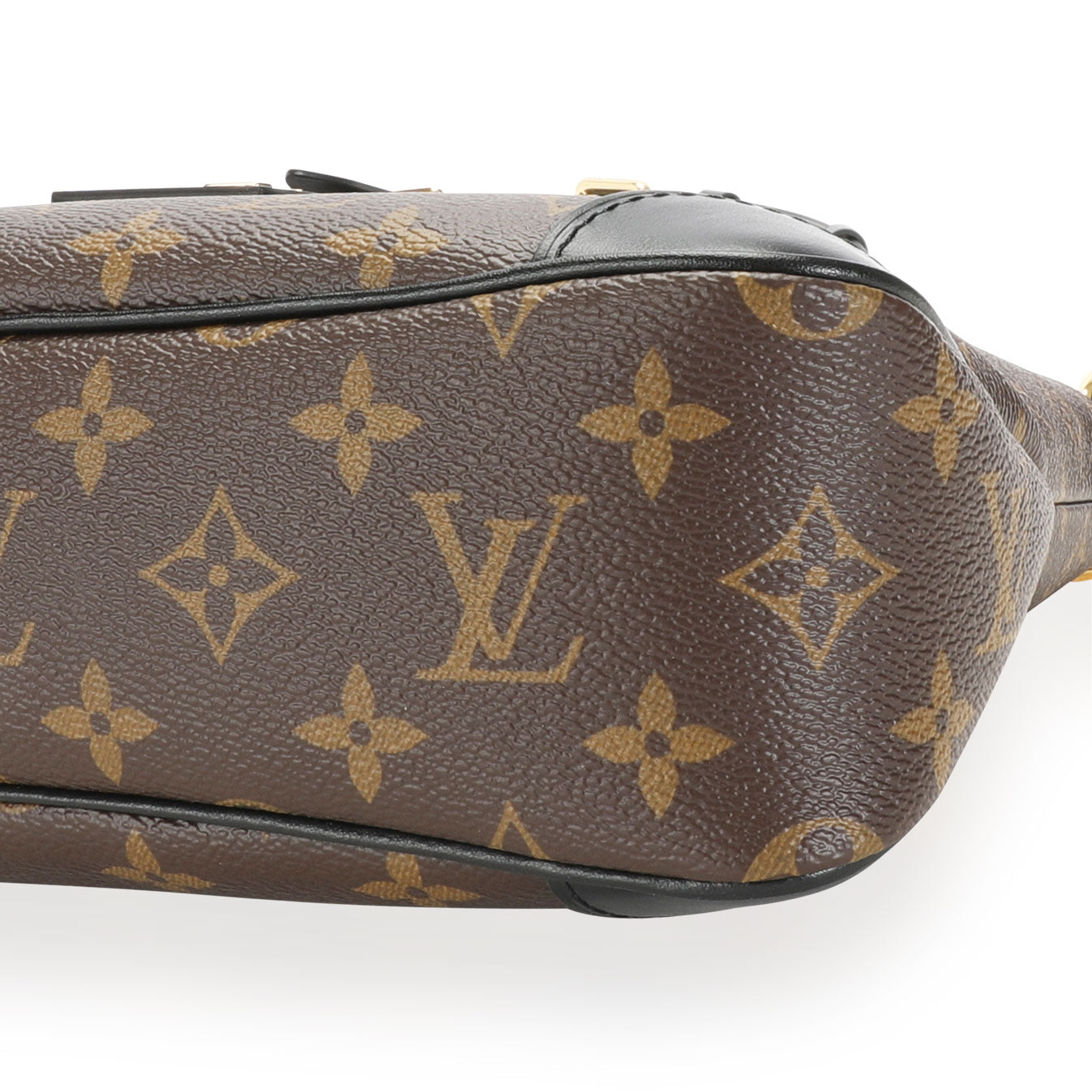 Louis Vuitton Louis Vuitton Monogram Canvas & Black Leather Odéon NM PM Bag