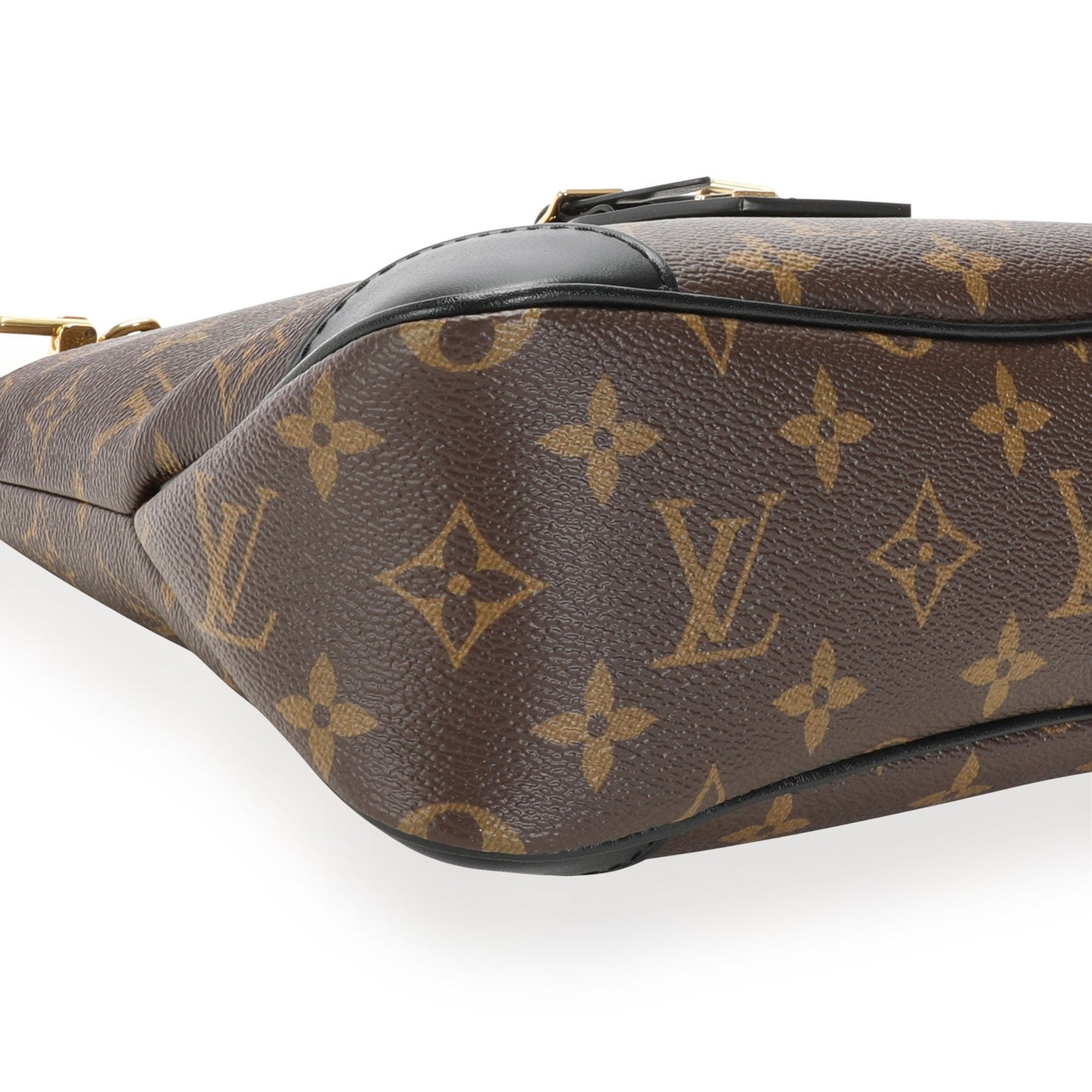 Louis Vuitton Louis Vuitton Monogram Canvas & Black Leather Odéon NM PM Bag