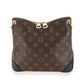 Louis Vuitton Louis Vuitton Monogram Canvas & Black Leather Odéon NM PM Bag