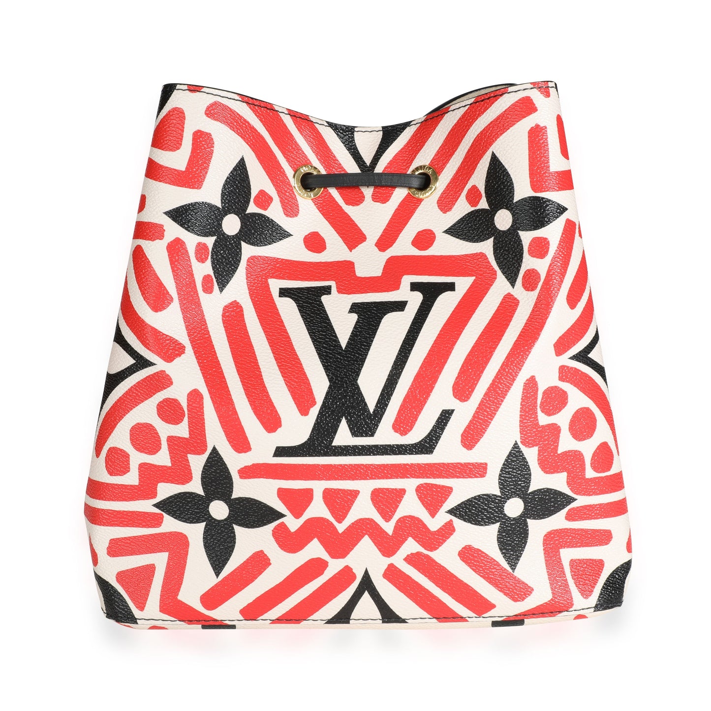 Louis Vuitton Louis Vuitton Cream & Red Monogram Giant LV Crafty NéoNoé MM