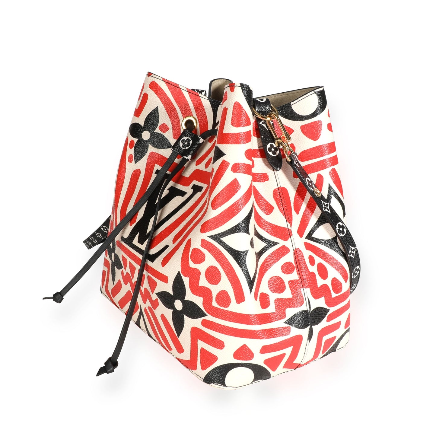 Louis Vuitton Louis Vuitton Cream & Red Monogram Giant LV Crafty NéoNoé MM