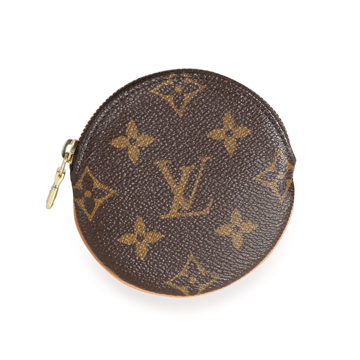 Louis Vuitton Louis Vuitton Monogram Canvas Round Coin Purse