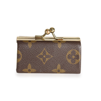 Louis Vuitton Louis Vuitton   Canvas Monogram Lipstick Case