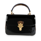 Louis Vuitton Louis Vuitton Black Miroir Vernis & Monogram Canvas Cherrywood PM
