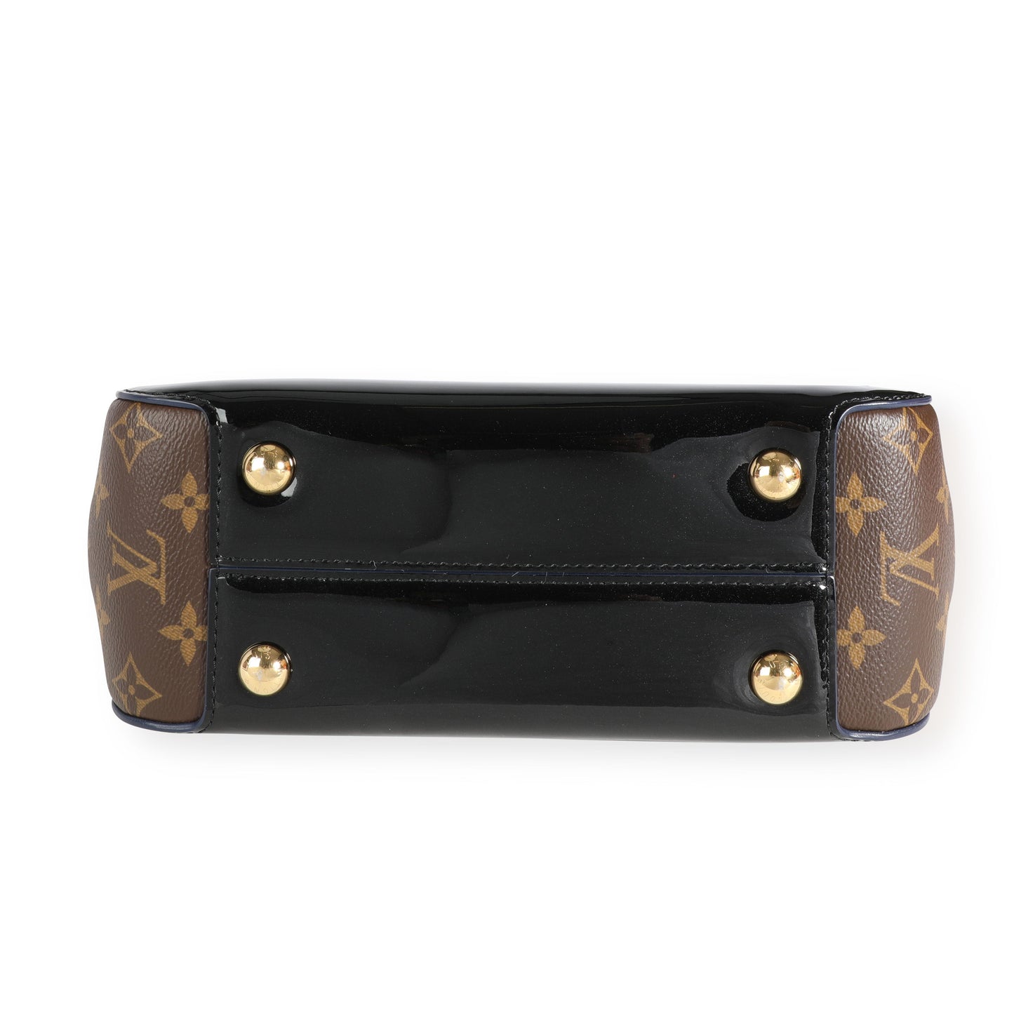 Louis Vuitton Louis Vuitton Black Miroir Vernis & Monogram Canvas Cherrywood PM