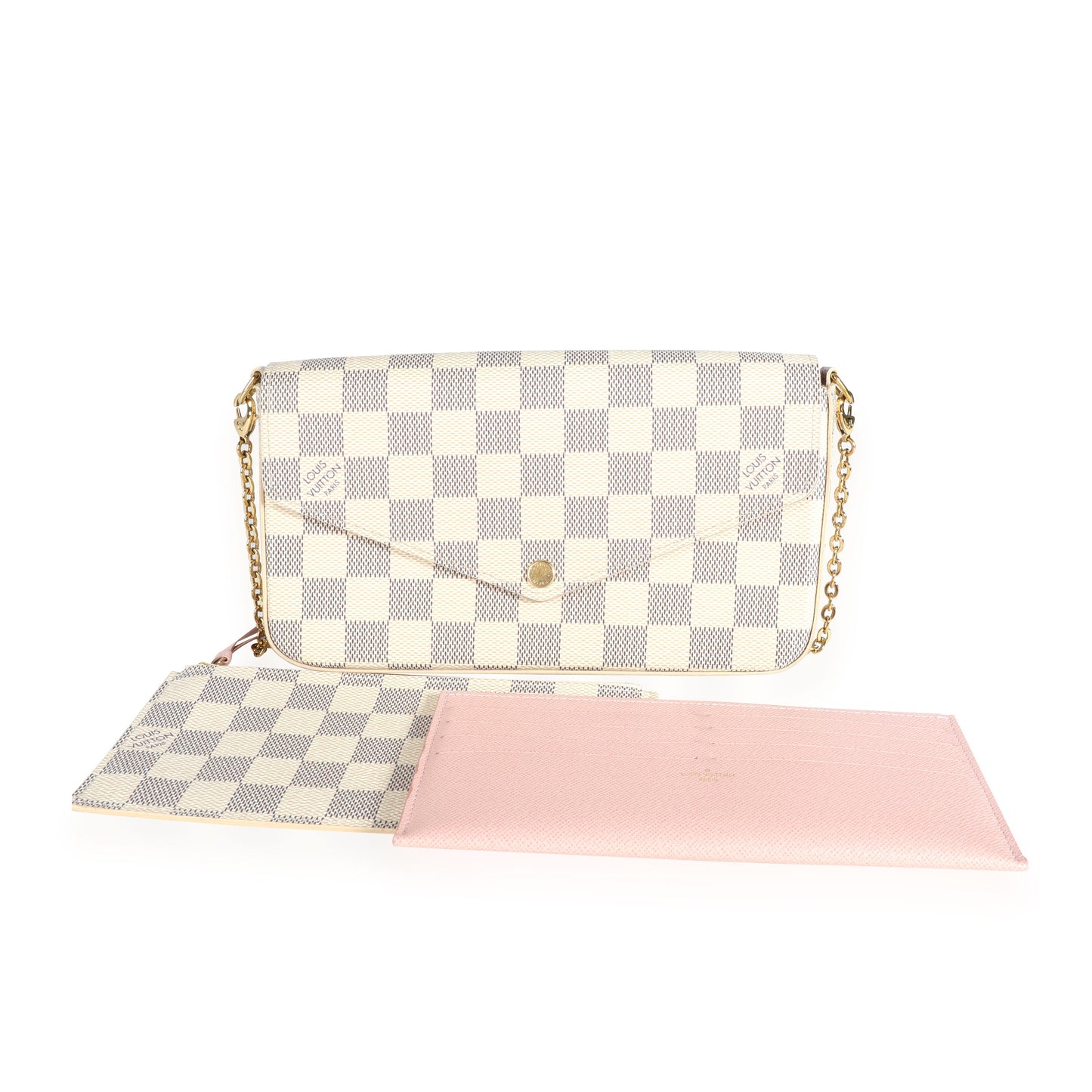 Louis Vuitton Louis Vuitton Damier Azur Canvas Félicie Pochette