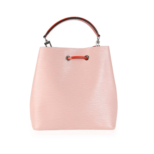 Louis Vuitton Louis Vuitton Rose Ballerine & Orange Epi NéoNoé