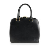 Louis Vuitton Louis Vuitton Black Epi Leather Pont Neuf PM