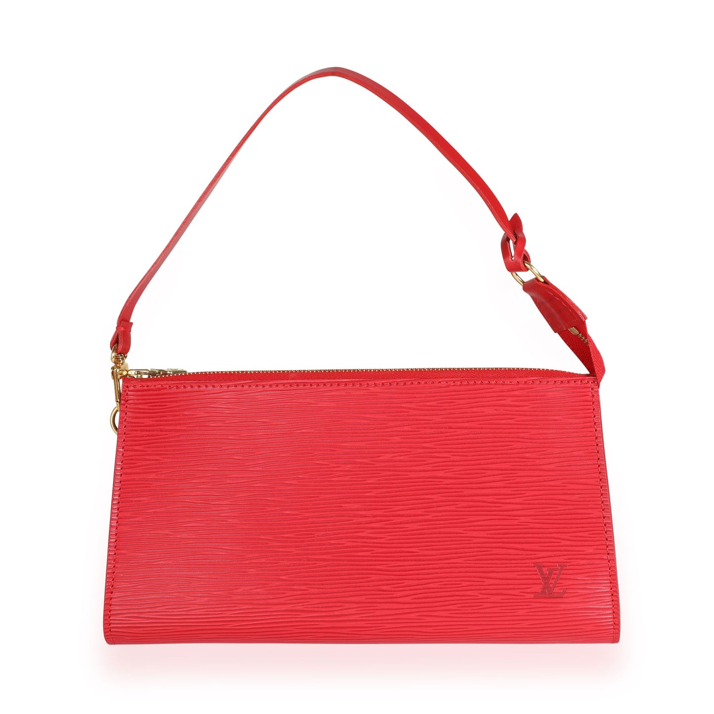 Louis Vuitton Louis Vuitton Coquelicot Epi Leather Pochette Accessoires 24