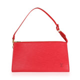 Louis Vuitton Louis Vuitton Coquelicot Epi Leather Pochette Accessoires 24
