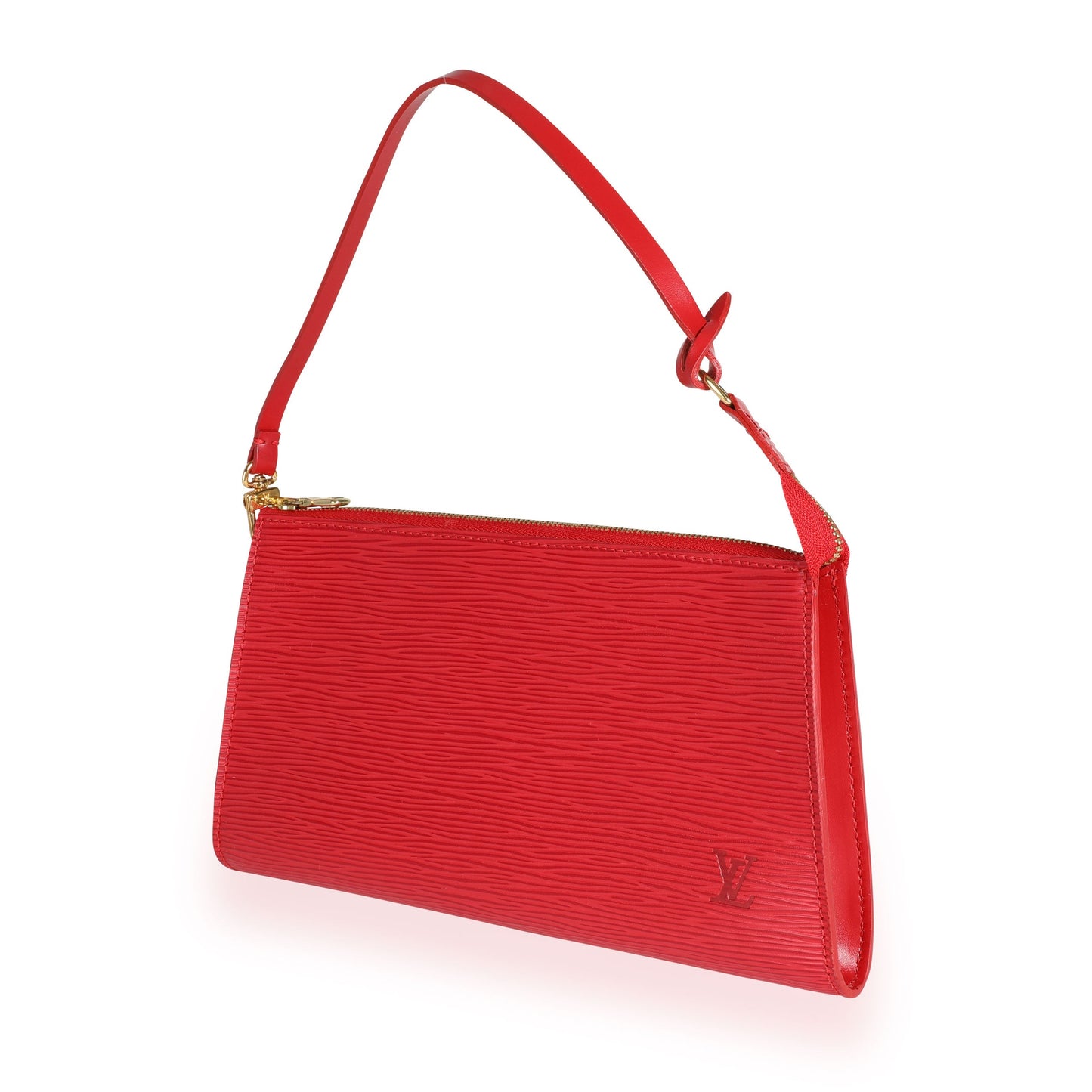 Louis Vuitton Louis Vuitton Coquelicot Epi Leather Pochette Accessoires 24
