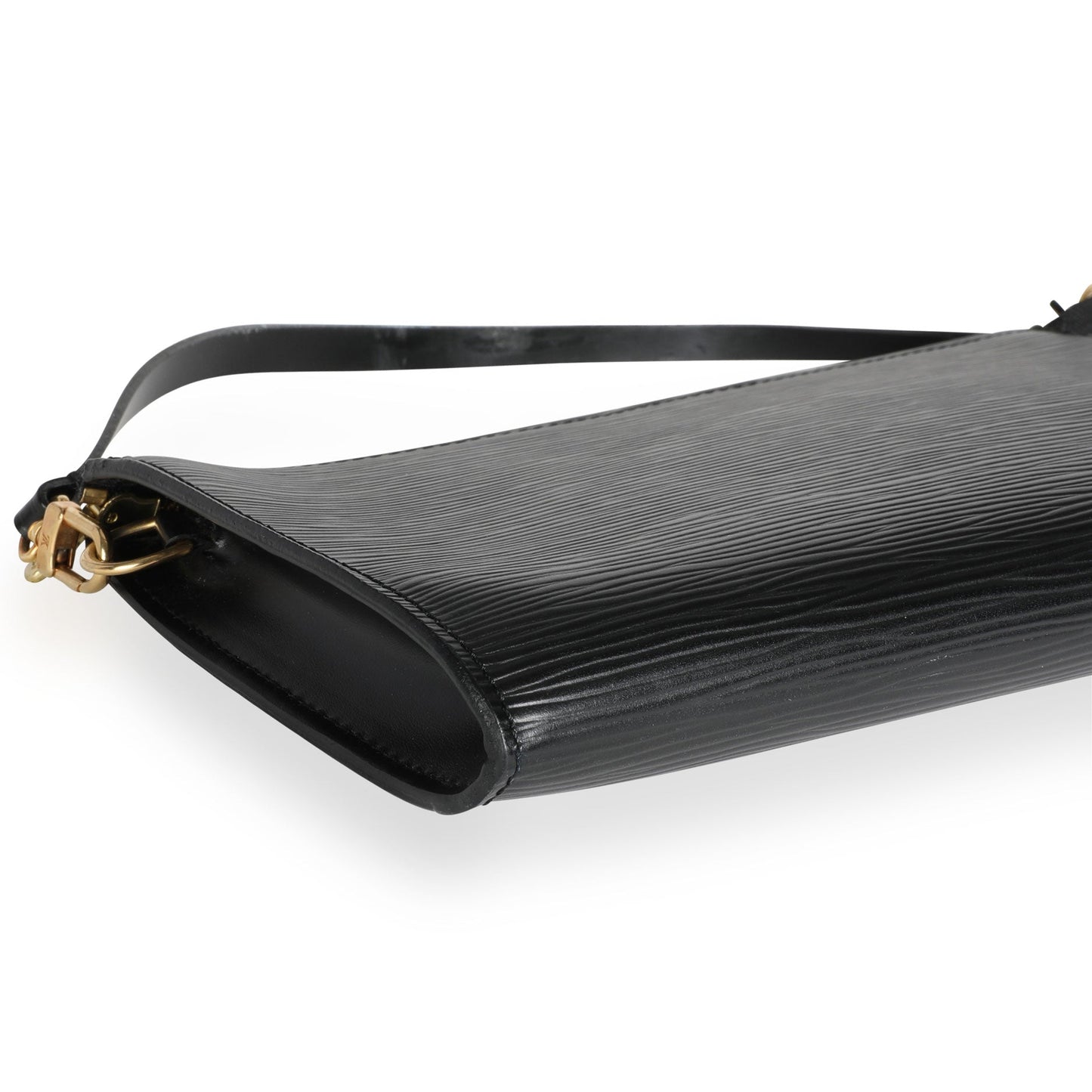 Louis Vuitton Louis Vuitton Black Epi Leather Pochette Accessoires 24