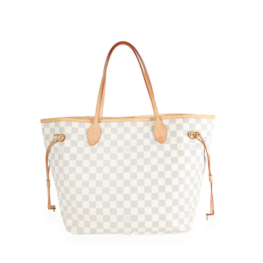Louis Vuitton Louis Vuitton Damier Azur Neverfull MM