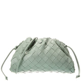 B V  - The Pouch Mini Intrecciato Leather Crossbody