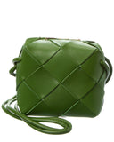 B V  - Cassette Mini Intrecciato Leather Camera Bag