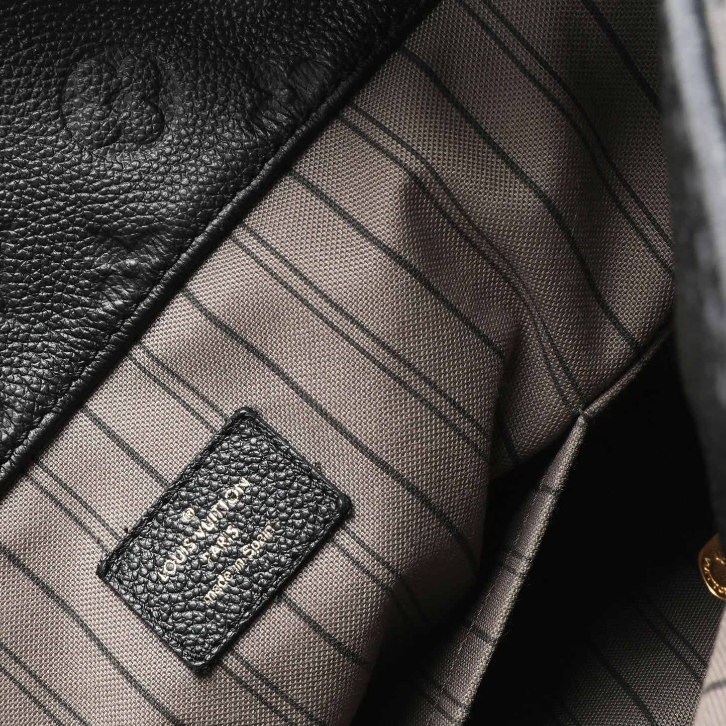 Louis Vuitton Louis Vuitton Black Monogram Empreinte Artsy MM