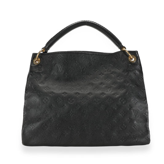 Louis Vuitton Louis Vuitton Black Monogram Empreinte Artsy MM