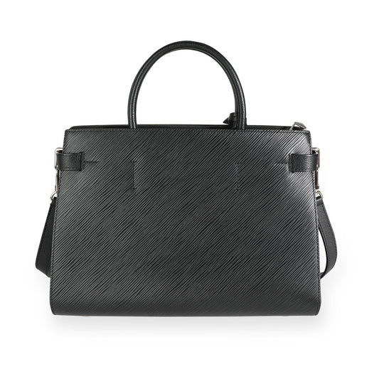 Louis Vuitton Louis Vuitton Black Epi Leather Twist Tote