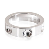 Louis Vuitton Empreinte 5 mm Band in 18K White Gold