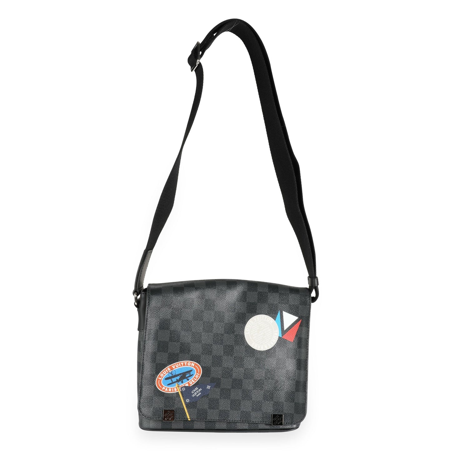 Louis Vuitton Louis Vuitton Limited Edition Damier Graphite LV League District Messenger PM
