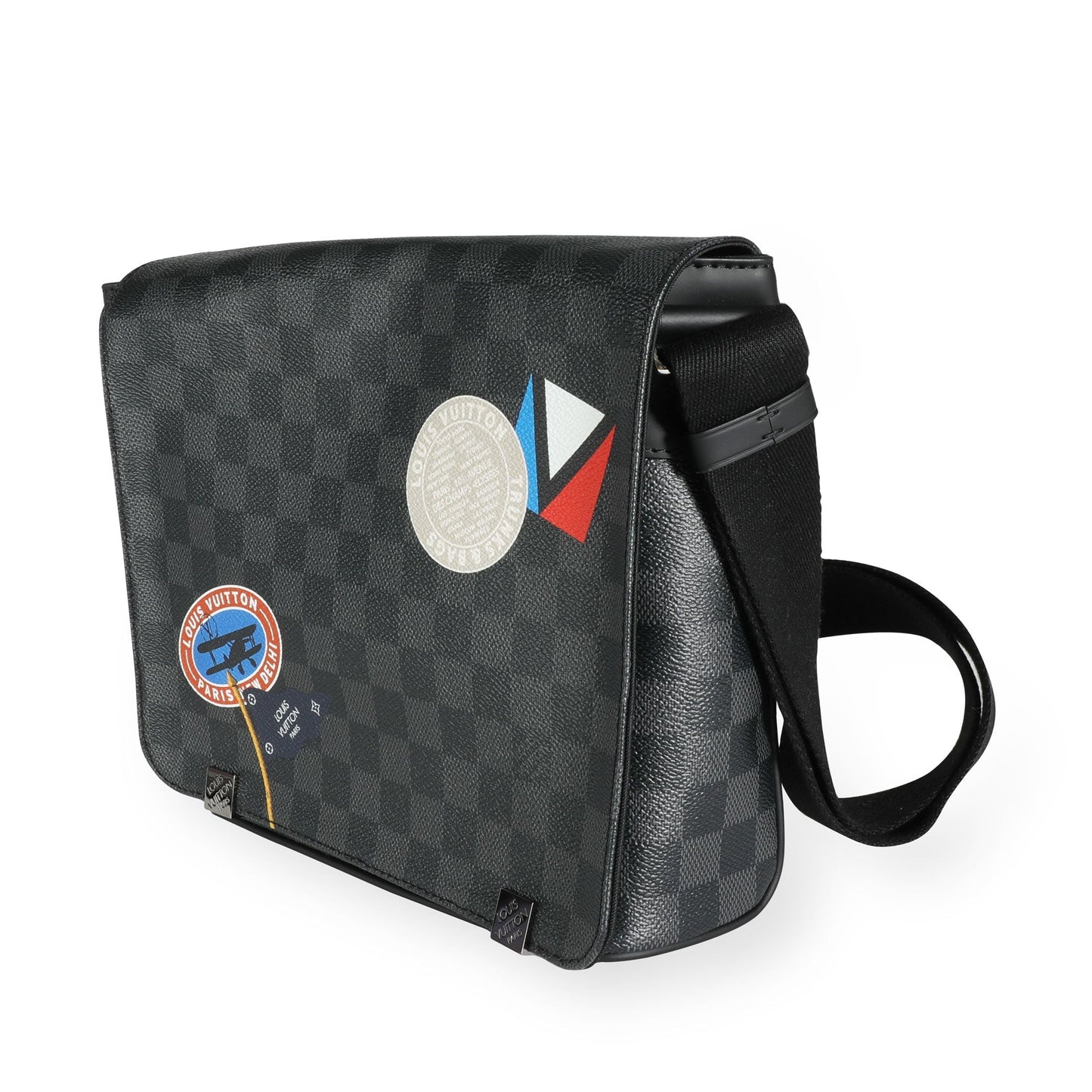 Louis Vuitton Louis Vuitton Limited Edition Damier Graphite LV League District Messenger PM