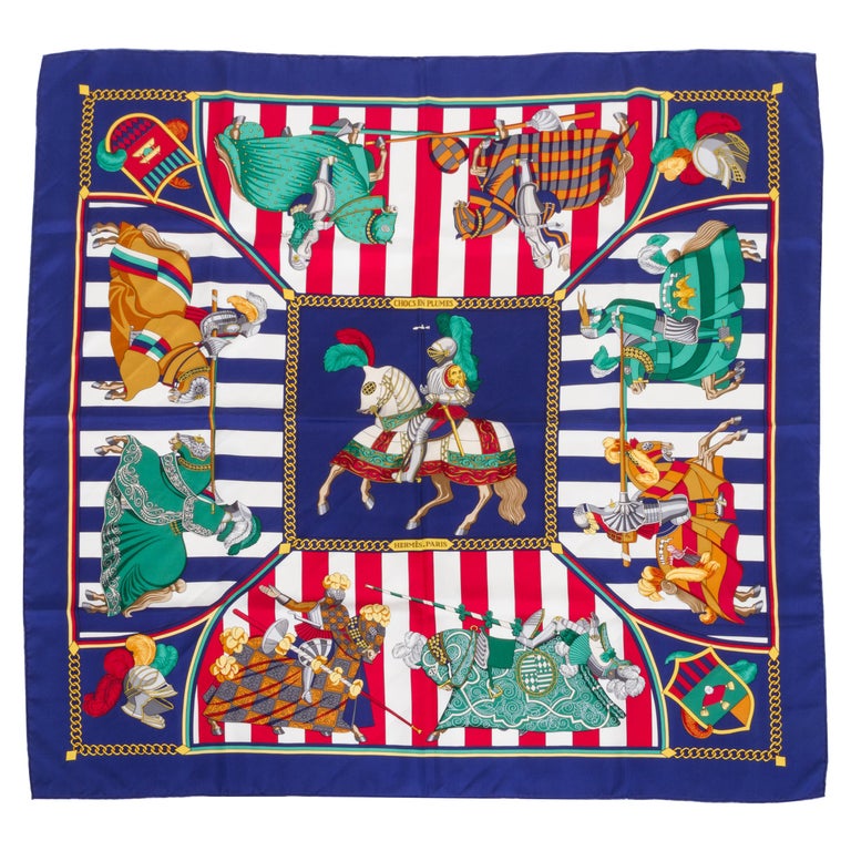 Hermes Chocs en Plumes Scarf