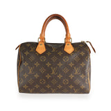 Louis Vuitton Louis Vuitton Monogram Canvas Speedy 25