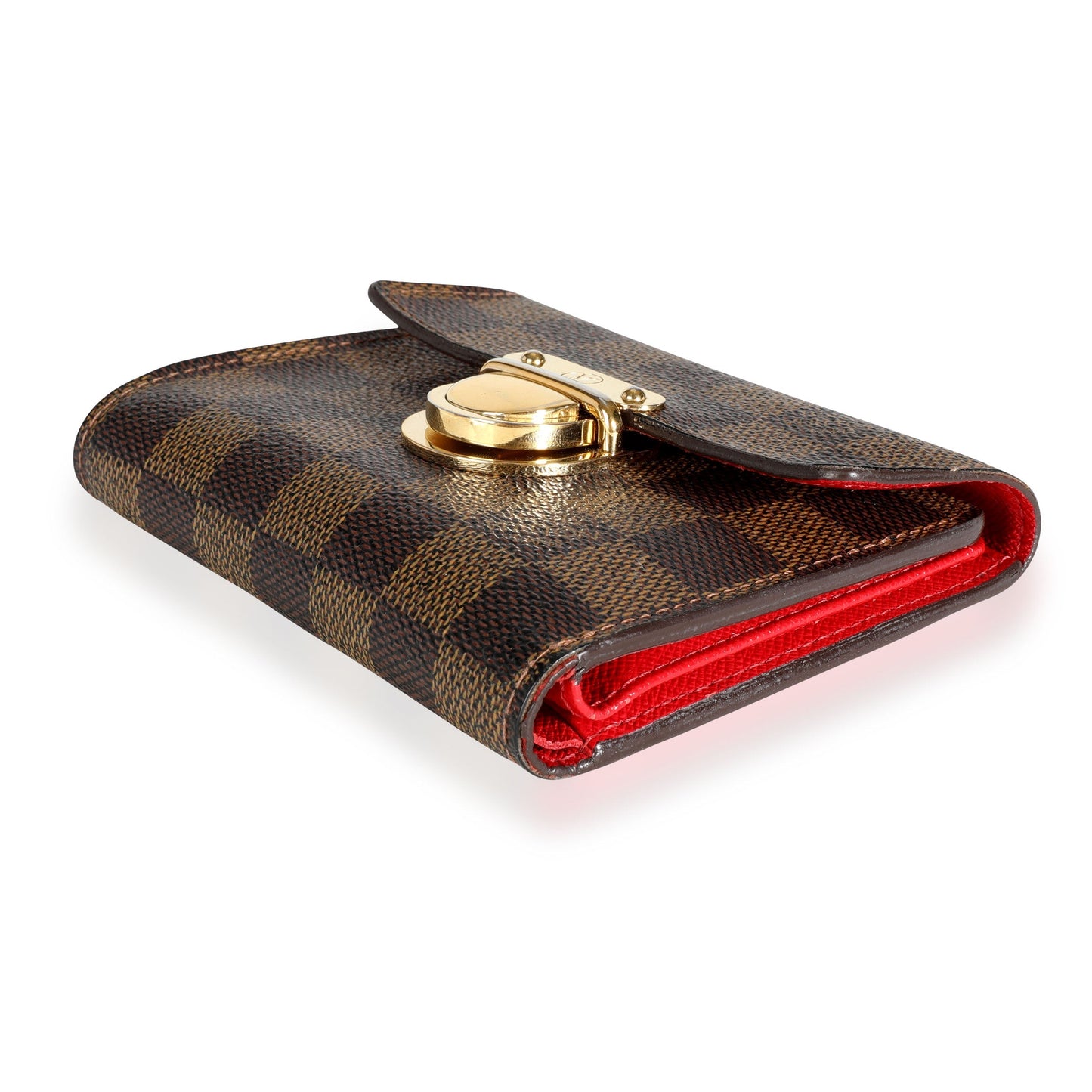 Louis Vuitton Louis Vuitton Damier Ebene Canvas Koala Wallet