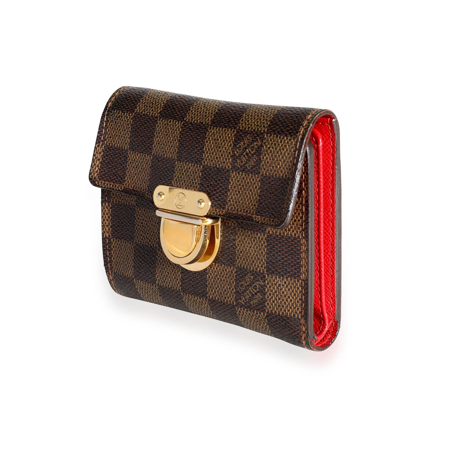 Louis Vuitton Louis Vuitton Damier Ebene Canvas Koala Wallet