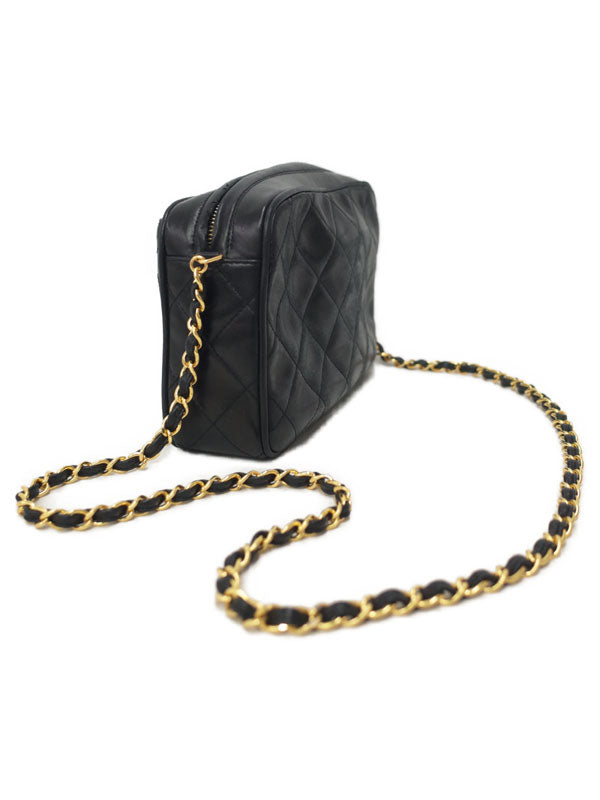 Chanel Matelasse Chain Shoulder Bag Lambskin