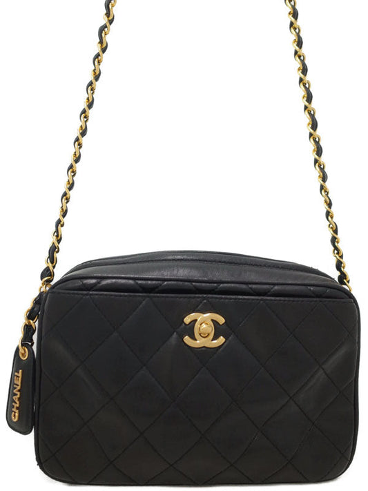 Chanel Matelasse Chain Shoulder Bag Lambskin