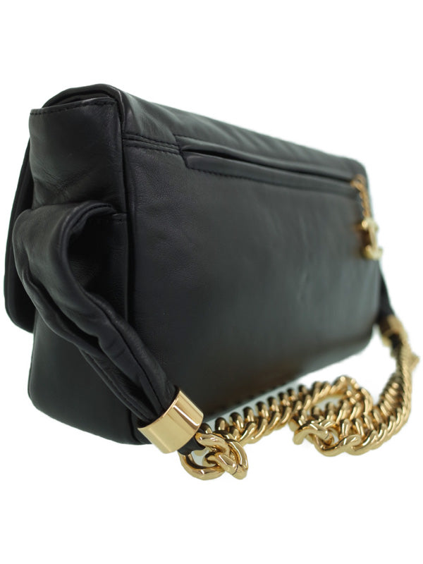 Chanel Coco Mark Chain Shoulder Bag 2way Leather