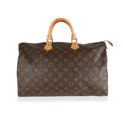 Louis Vuitton Louis Vuitton Monogram Canvas Speedy 40